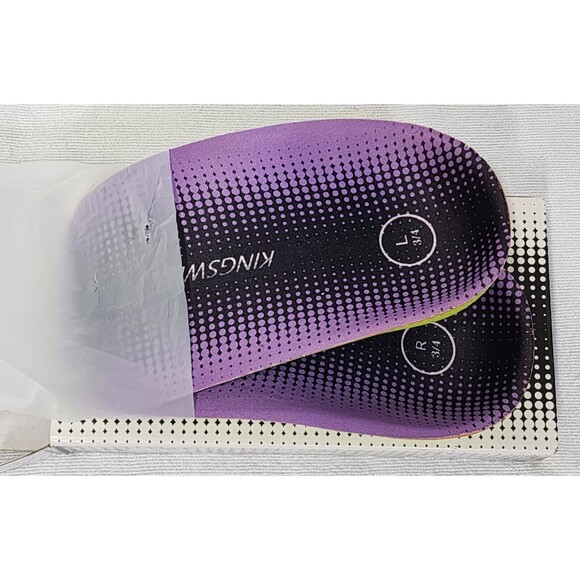 Small 3/4 High Arch Support Insoles for Unisex, Plantar Fasciitis Insoles, Ortho - Picture 7 of 14